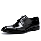 The Harrington Leather Oxford - Black - 6