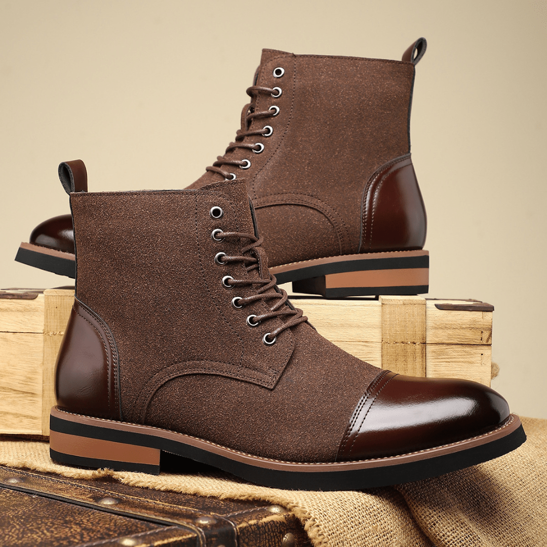The Harrison Lace - Up Boot - Brown - 6