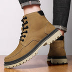 The Harrison Leather Boot - Desert Tan - 6.5