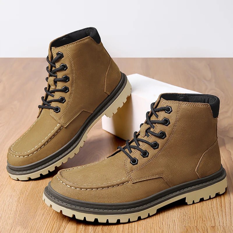 The Harrison Leather Boot - Greyson Vale