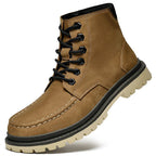 The Harrison Leather Boot - Desert Tan - 6.5