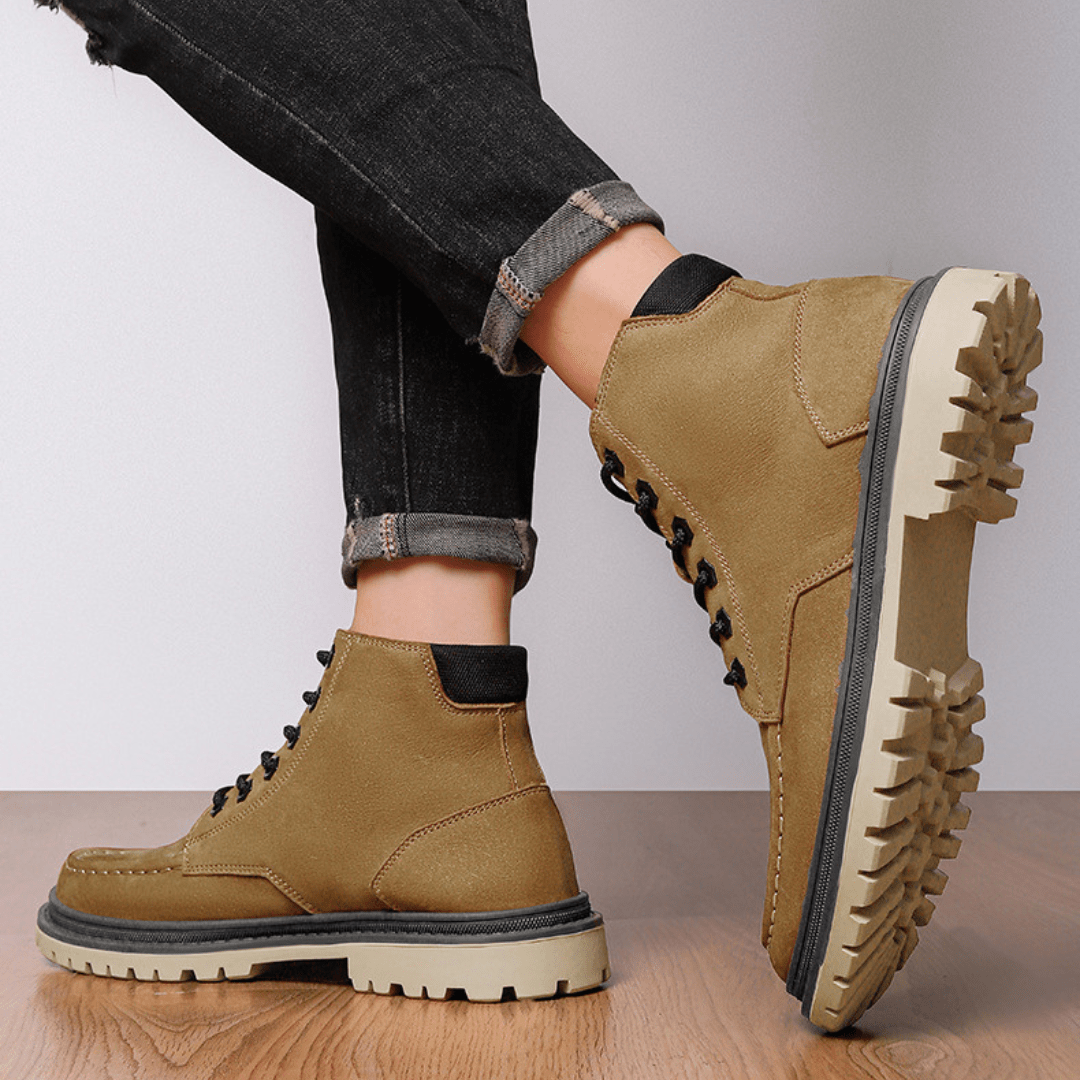 The Harrison Leather Boot - Greyson Vale