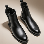 The Harrison Leather Chelsea - Black - 6