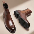 The Harrison Leather Chelsea - Brown - 6