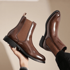 The Harrison Leather Chelsea - Brown - 6