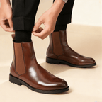 The Harrison Leather Chelsea - Brown - 6