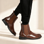 The Harrison Leather Chelsea - Brown - 6