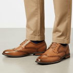The Harwick Leather Derby - Brown - 7