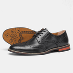 The Harwick Leather Derby - Black - 7