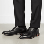 The Harwick Leather Derby - Black - 7