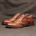 The Harwick Leather Derby - Brown - 7