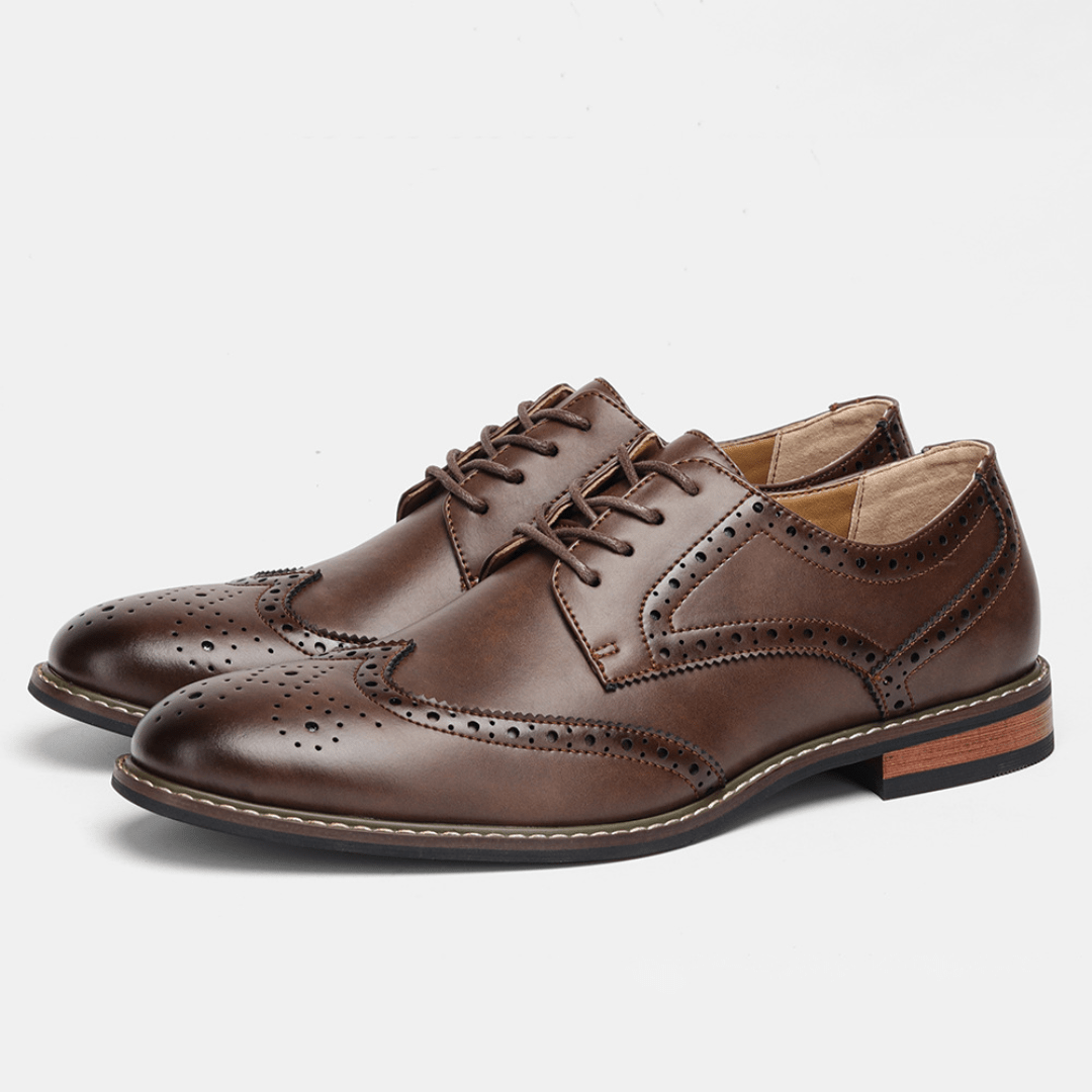 The Harwick Leather Derby - Espresso - 7