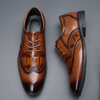 The Hawke Brogue Derby - Brown - 5.5