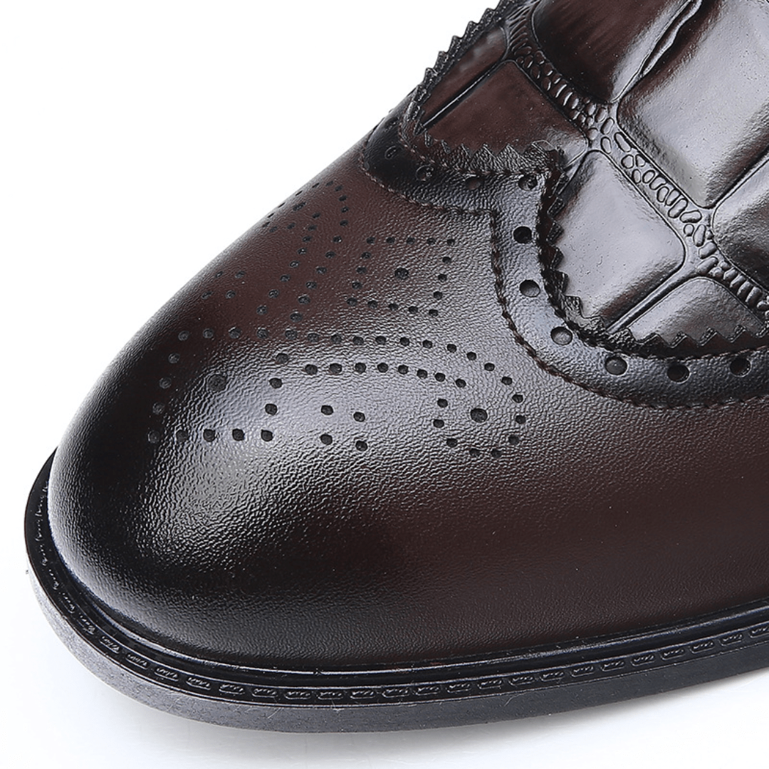 The Hawke Brogue Derby - Grey - 5.5