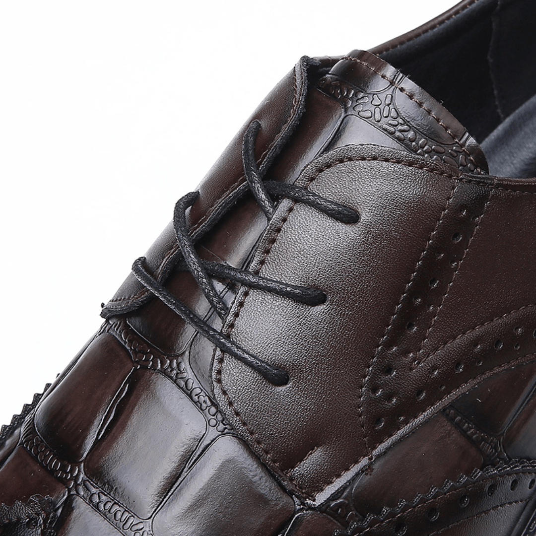 The Hawke Brogue Derby - Grey - 5.5