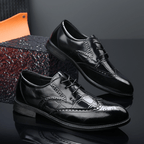 The Hawke Brogue Derby - Black - 5.5