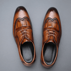 The Hawke Brogue Derby - Brown - 5.5