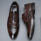 The Hawke Brogue Derby - Espresso - 5.5