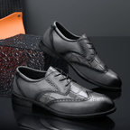 The Hawke Brogue Derby - Grey - 5.5