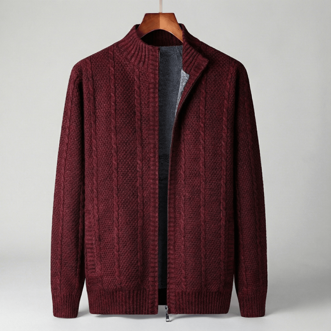 The Hearthstone Zip Knit - Greyson Vale