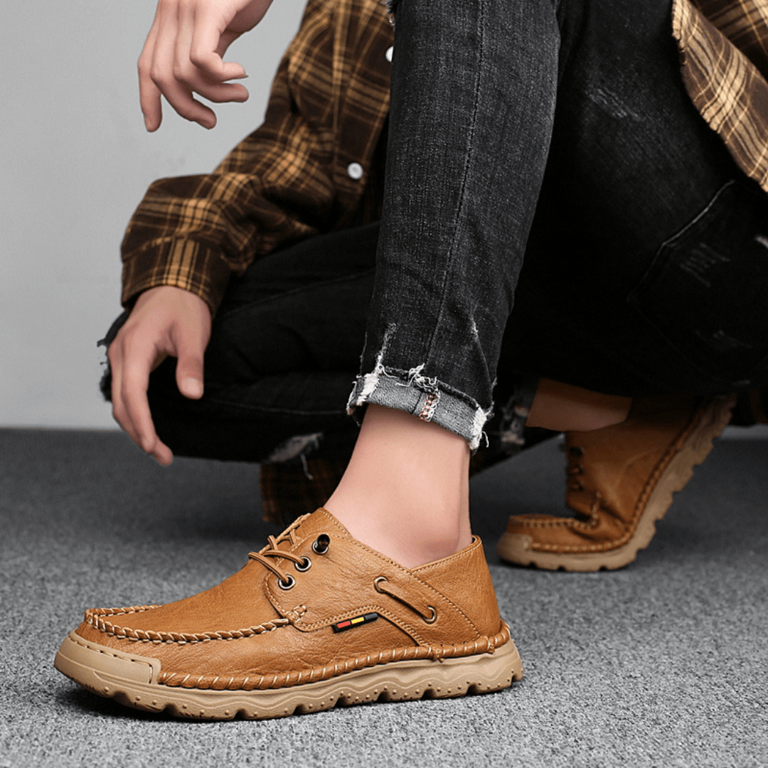 The Henson Leather Moc - Greyson Vale