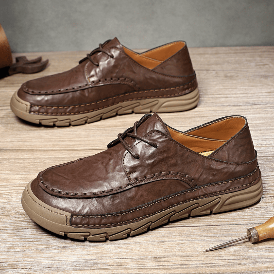 The Heritage Leather Moc - Brown - 6