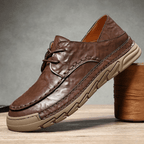 The Heritage Leather Moc - Brown - 6