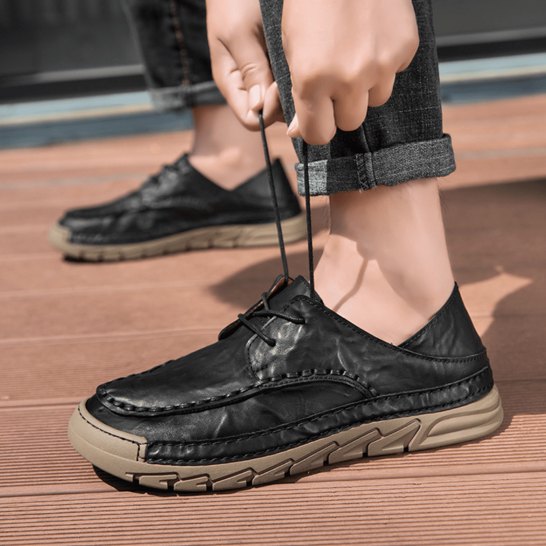 The Heritage Leather Moc - Brown - 6