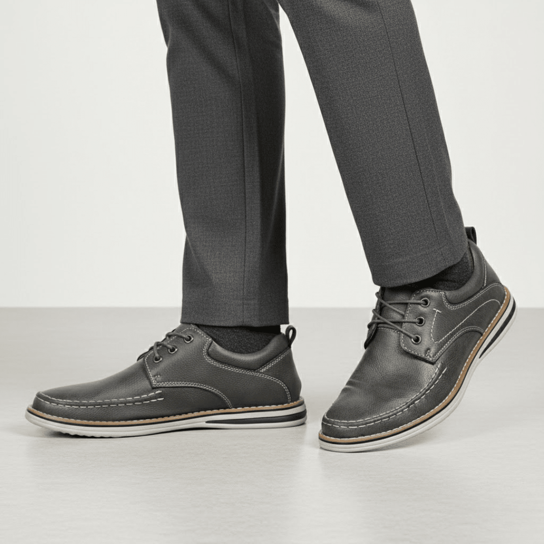 The Hudson Leather Hybrid - Grey - 8