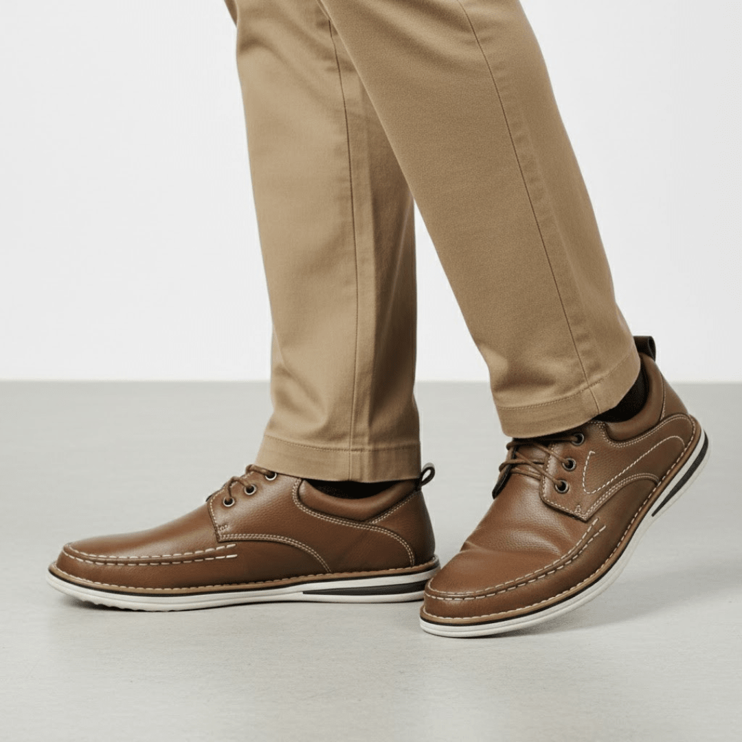 The Hudson Leather Hybrid - Brown - 8