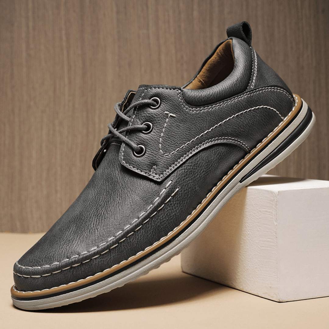 The Hudson Leather Hybrid - Grey - 8
