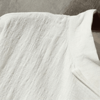 The Kyoto Linen Overshirt - White - XS
