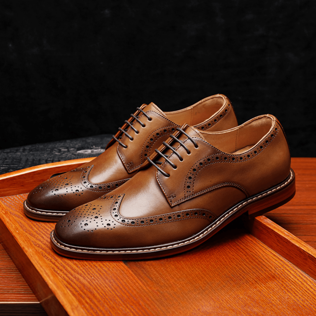 The Langford Brogue Derby - Brown - 7