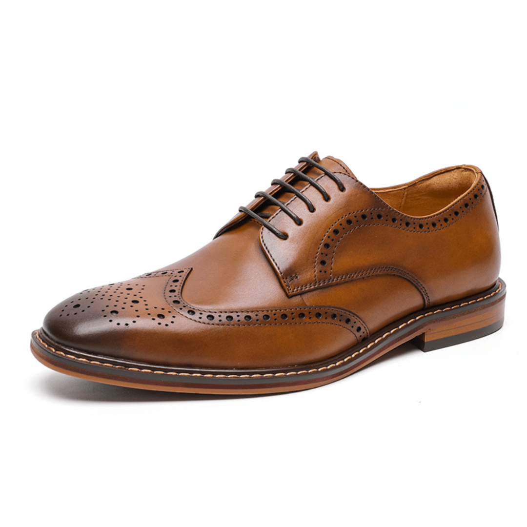 The Langford Brogue Derby - Brown - 7