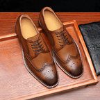 The Langford Brogue Derby - Brown - 7