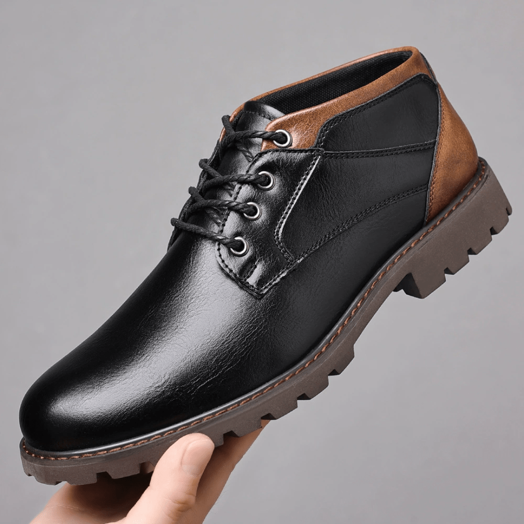 The Langston Ankle Boot - Black - 6.5