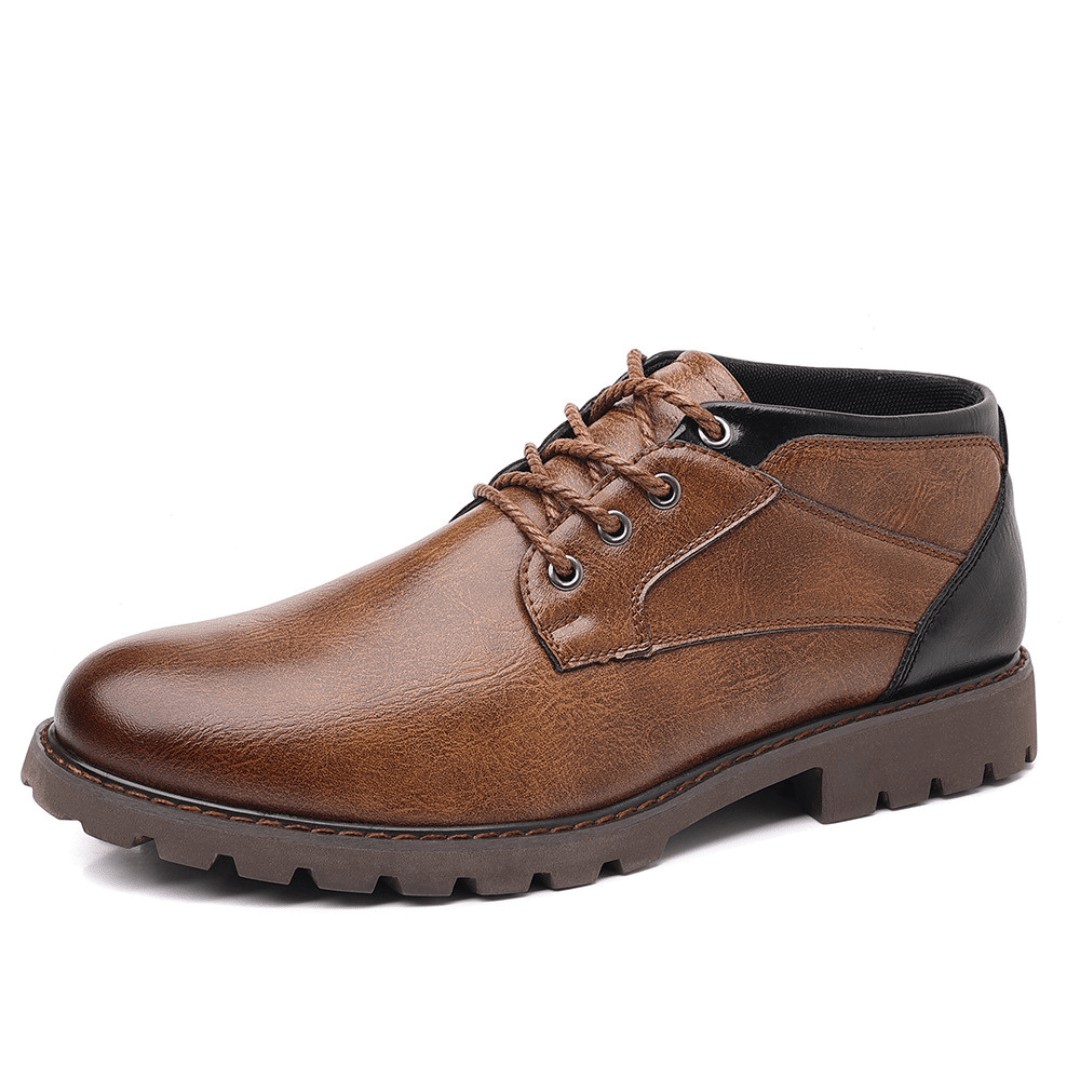 The Langston Ankle Boot - Brown - 6.5