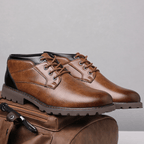 The Langston Ankle Boot - Brown - 6.5