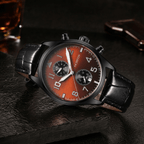 The Lorenzo Chronograph - Obsidian - 