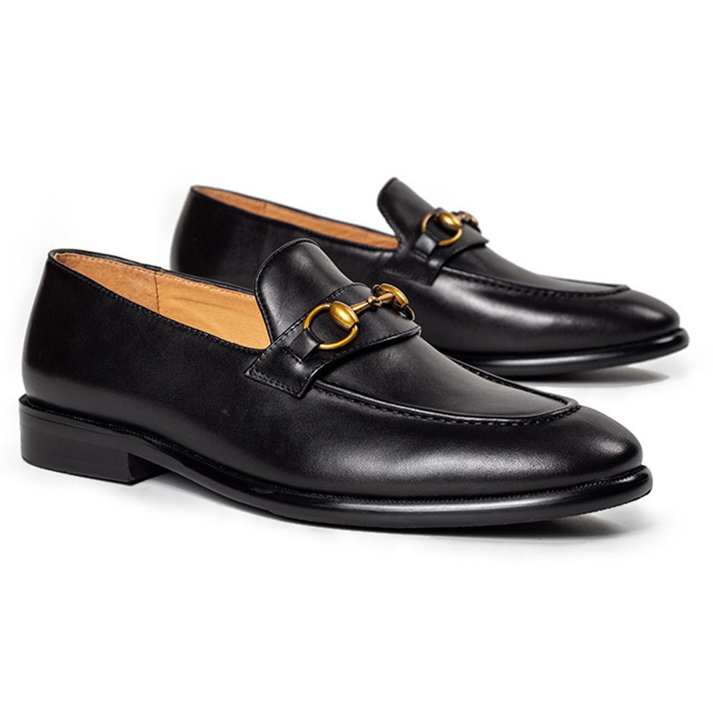 The Marcello Horsebit Loafer - Noir - 6
