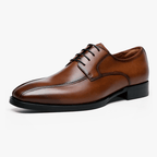 The Marcello Leather Derby - Brown - 6.5