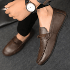 The Marcus Knotted Loafer - Brown - 5.5