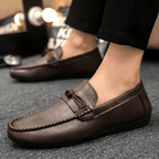 The Marcus Knotted Loafer - Brown - 5.5