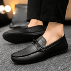 The Marcus Knotted Loafer - Black - 5.5