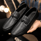 The Marcus Knotted Loafer - Black - 5.5