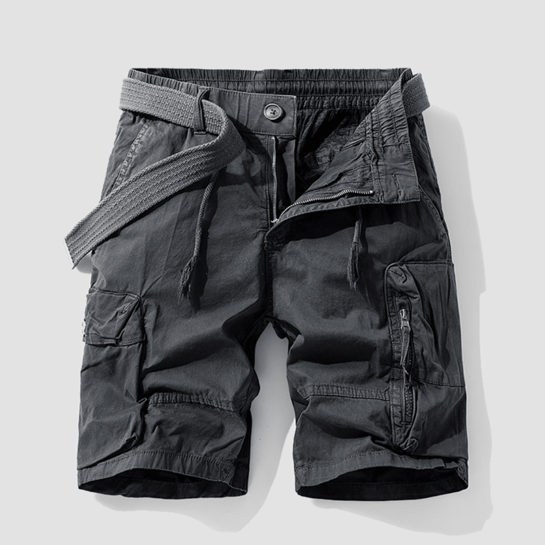 The Mason Cargo Shorts - Dark Grey - 29