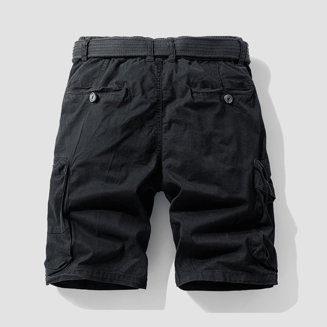 The Mason Cargo Shorts - Black - 29