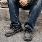 The Maverick Denim Boot - Black - 5.5