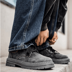 The Maverick Denim Boot - Black - 5.5
