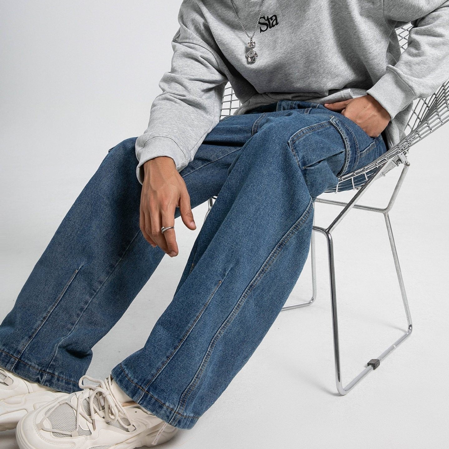 The Metro Heavyweight Cargo - Blue - XS